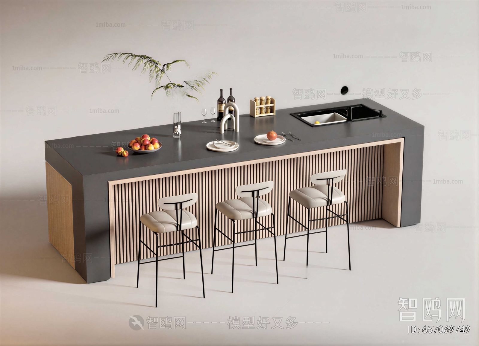 Modern Counter Bar