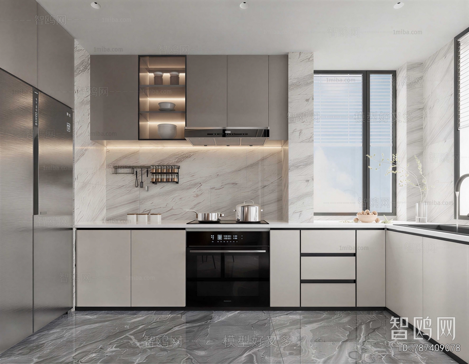 Modern The Kitchen