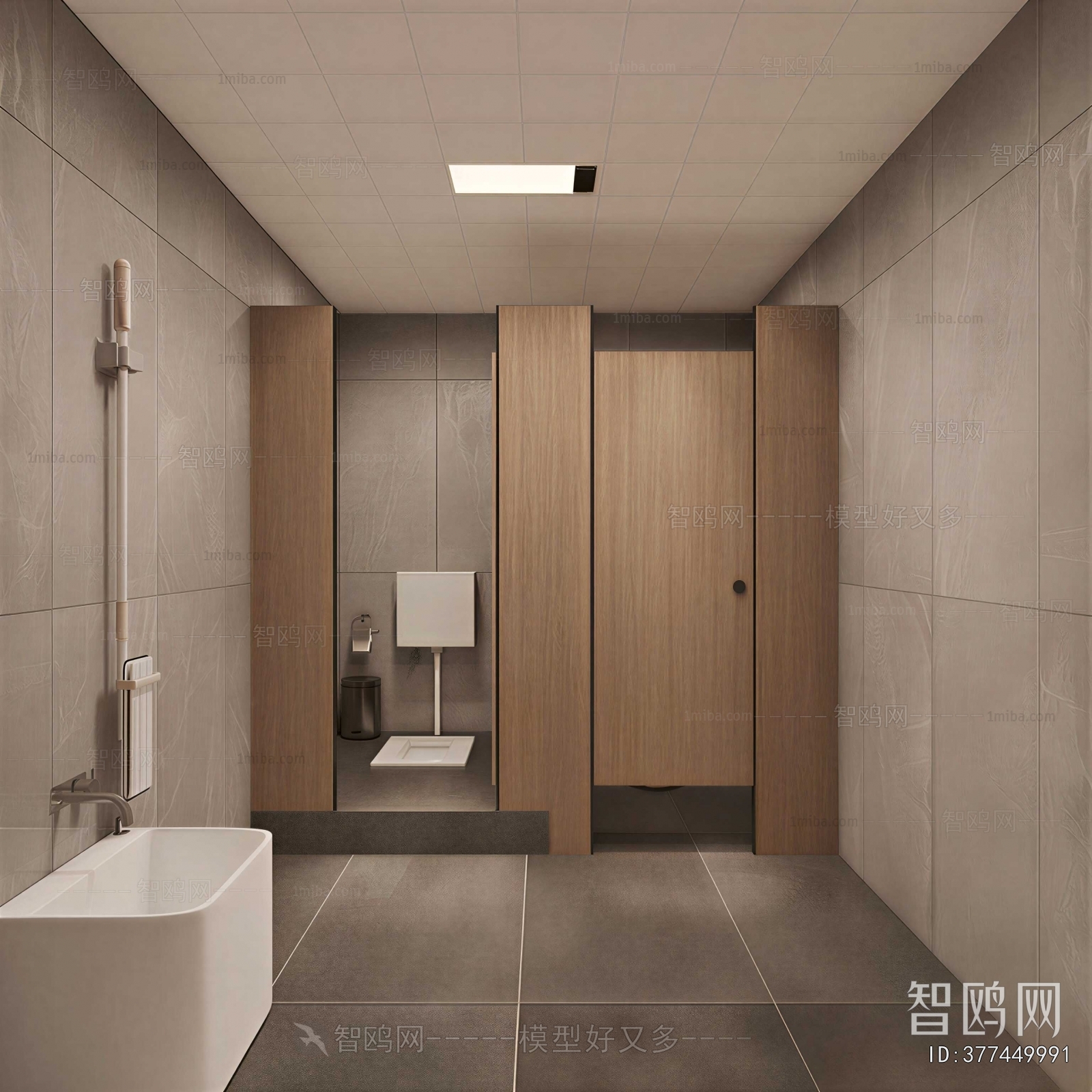 Modern Public Toilet