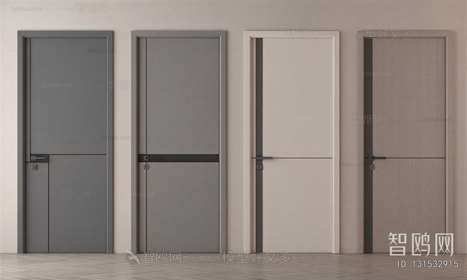 Modern Single Door