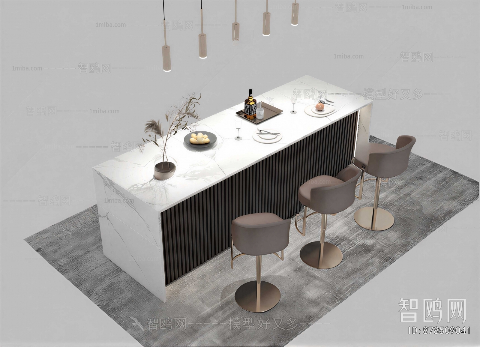 Modern Counter Bar