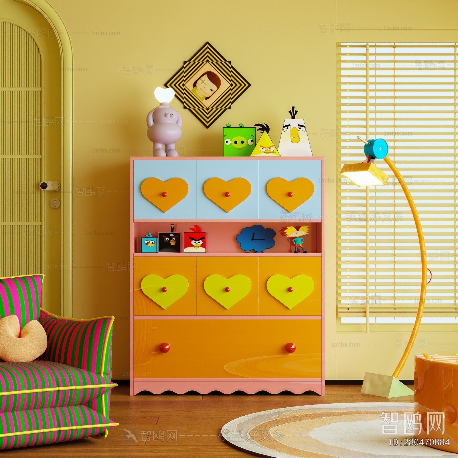 Modern Side Cabinet