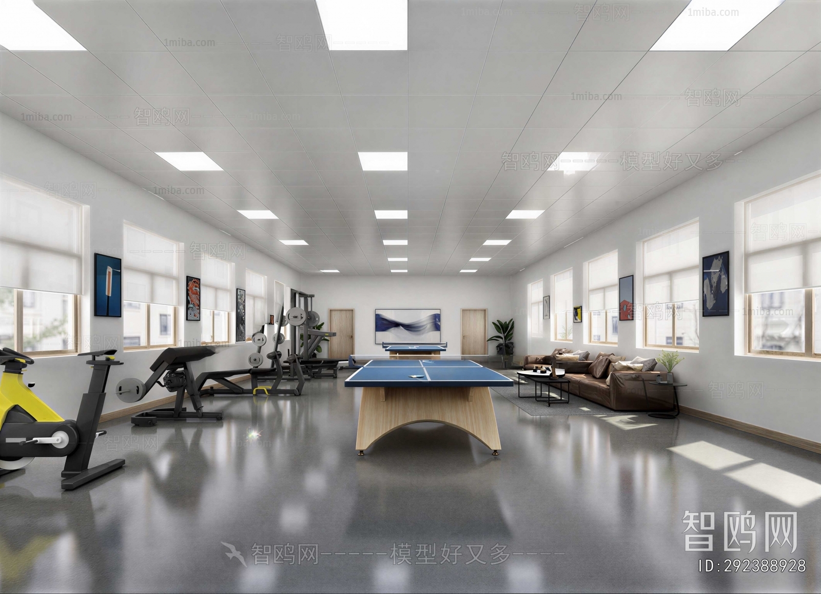Modern Staff Area