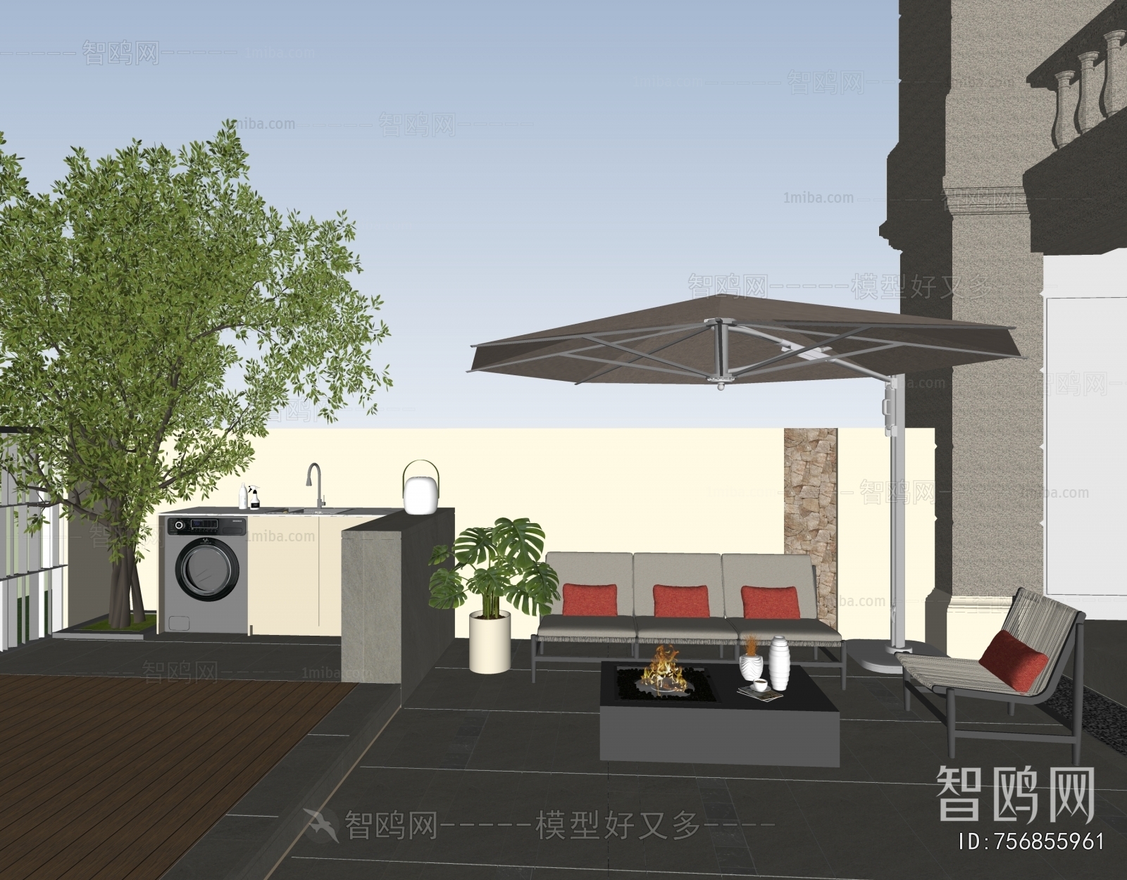 Modern Terrace