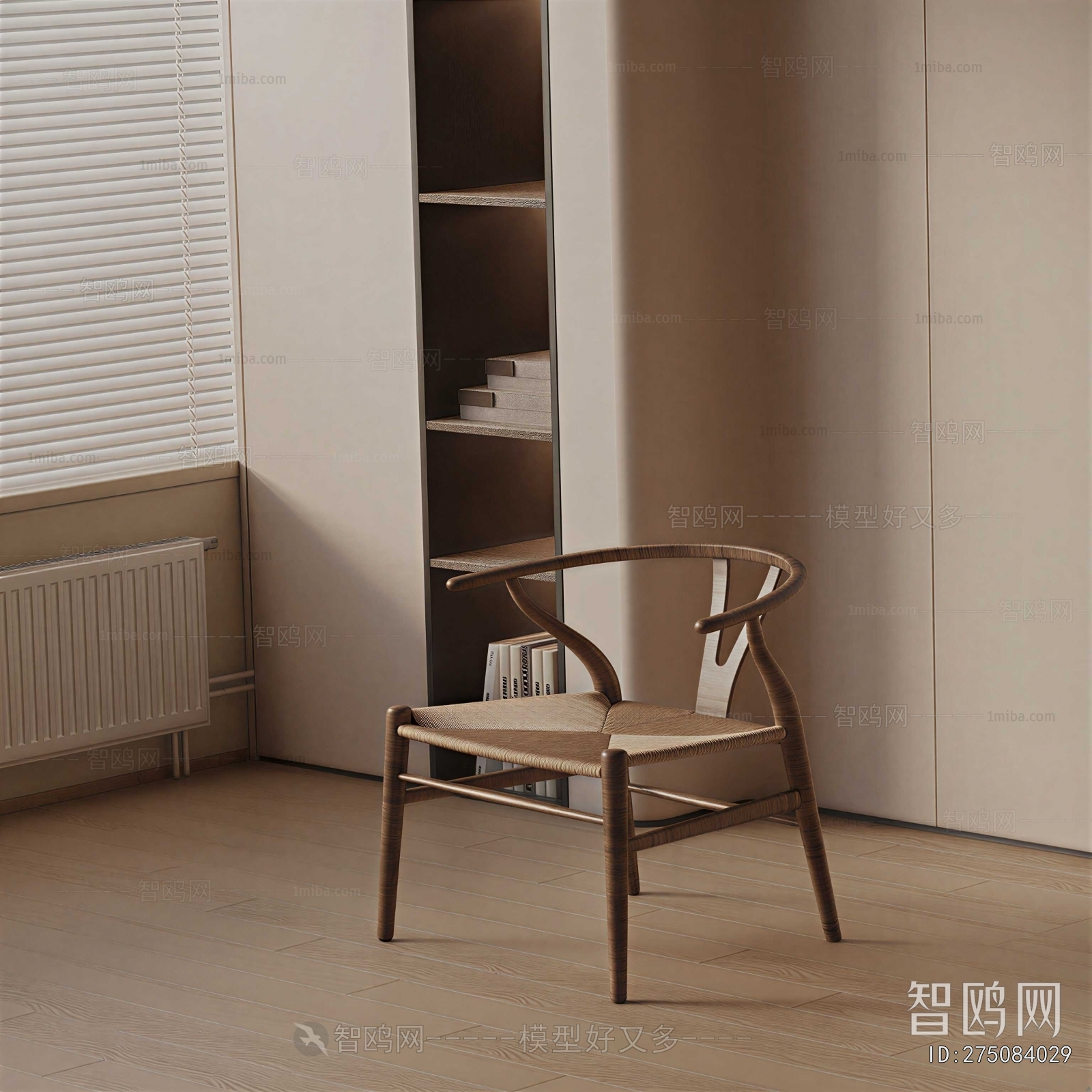 New Chinese Style Lounge Chair