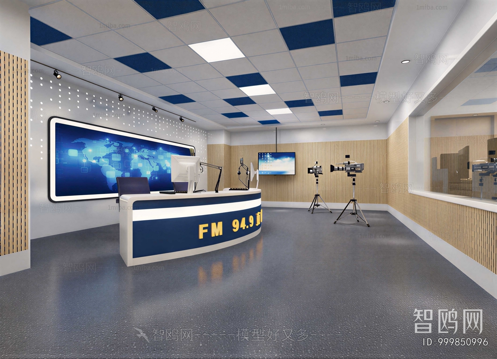 Modern Studio/Recording Studio/Live Room