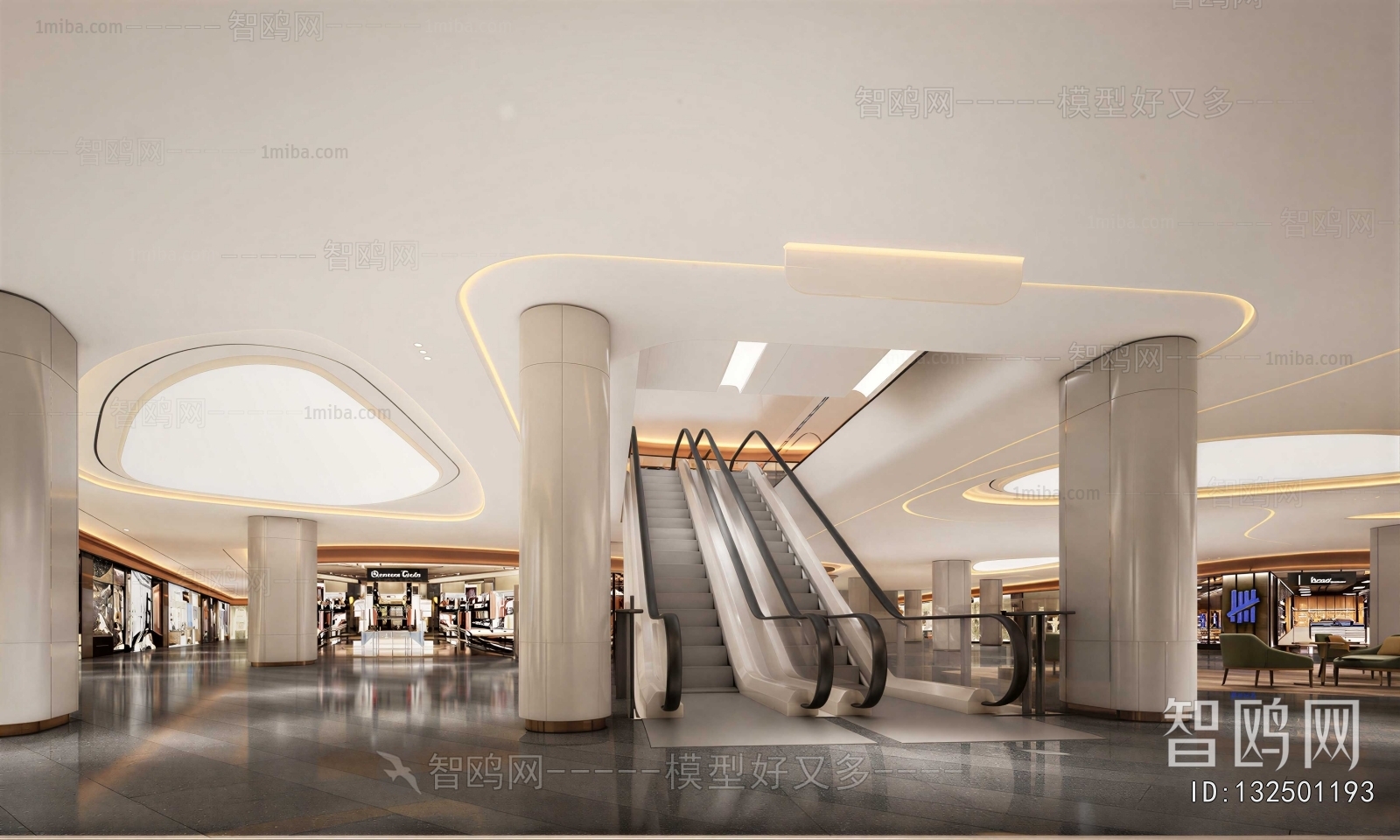 Modern Shopping Mall