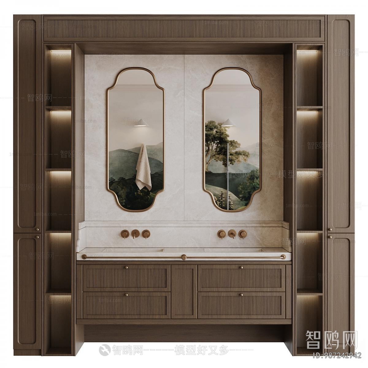 Modern Bathroom Cabinet