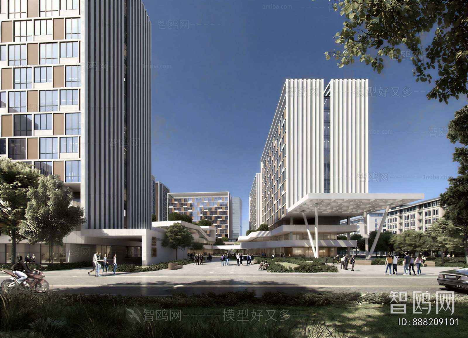 Modern Building Appearance