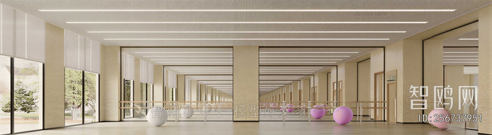 Modern Dance Classroom