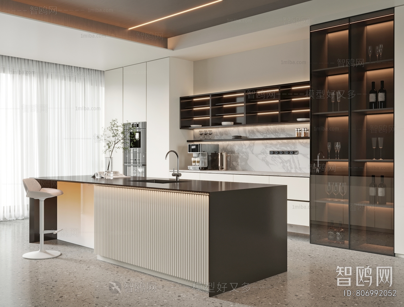 Modern The Kitchen