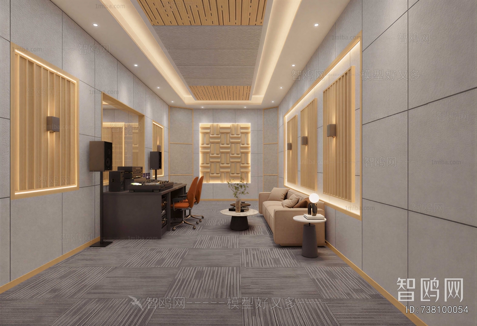 Modern Studio/Recording Studio/Live Room