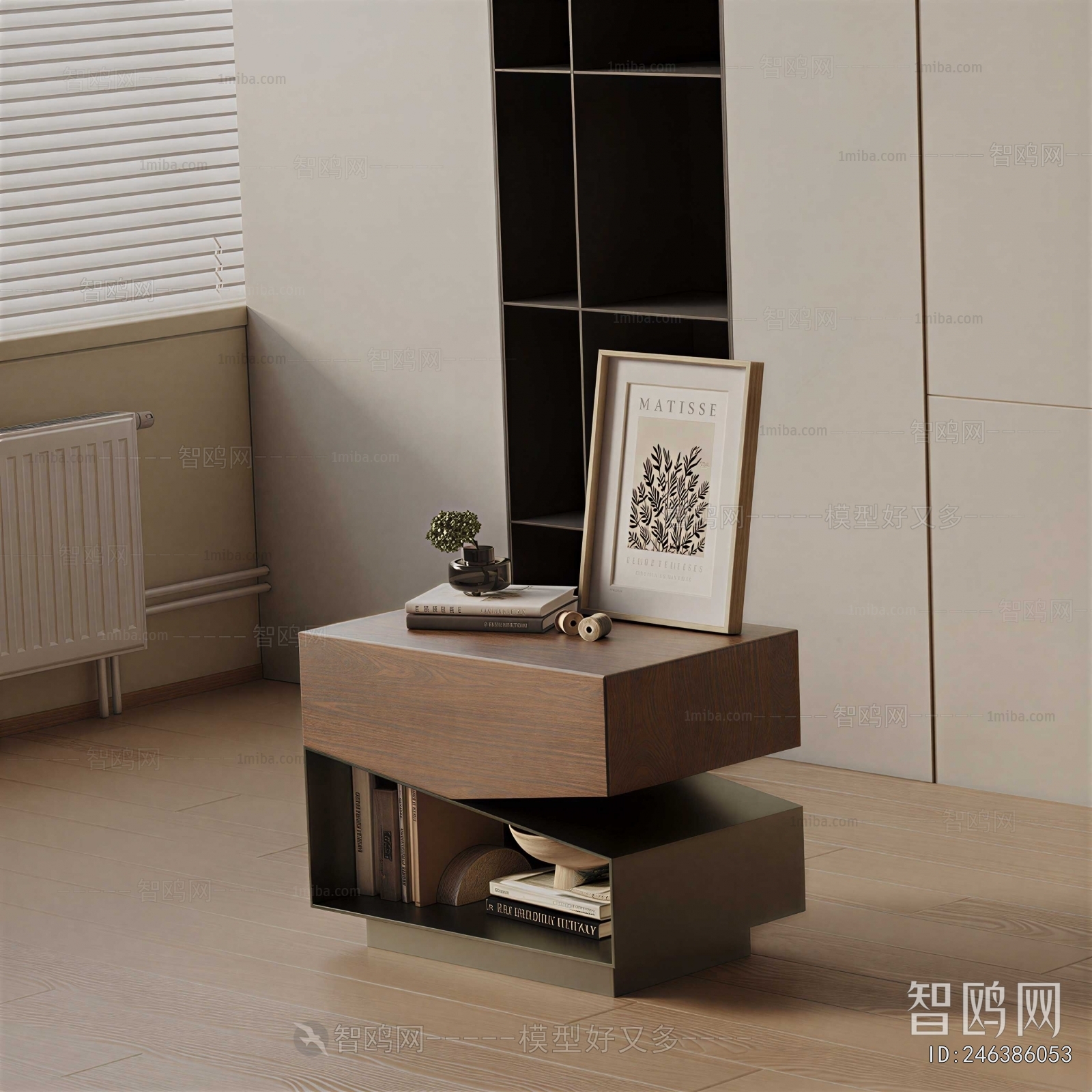 Modern Bedside Cupboard
