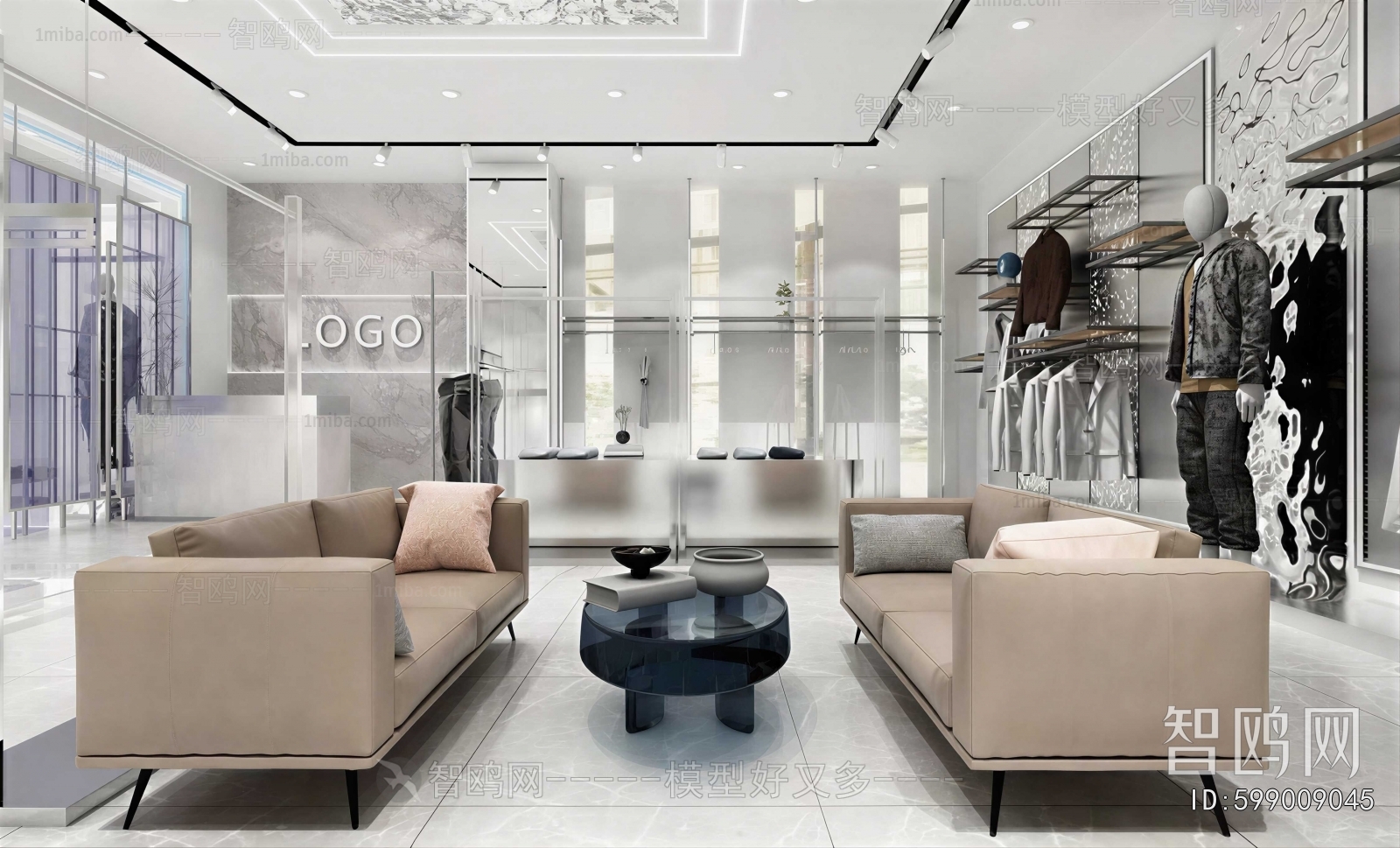 Modern Clothing Store