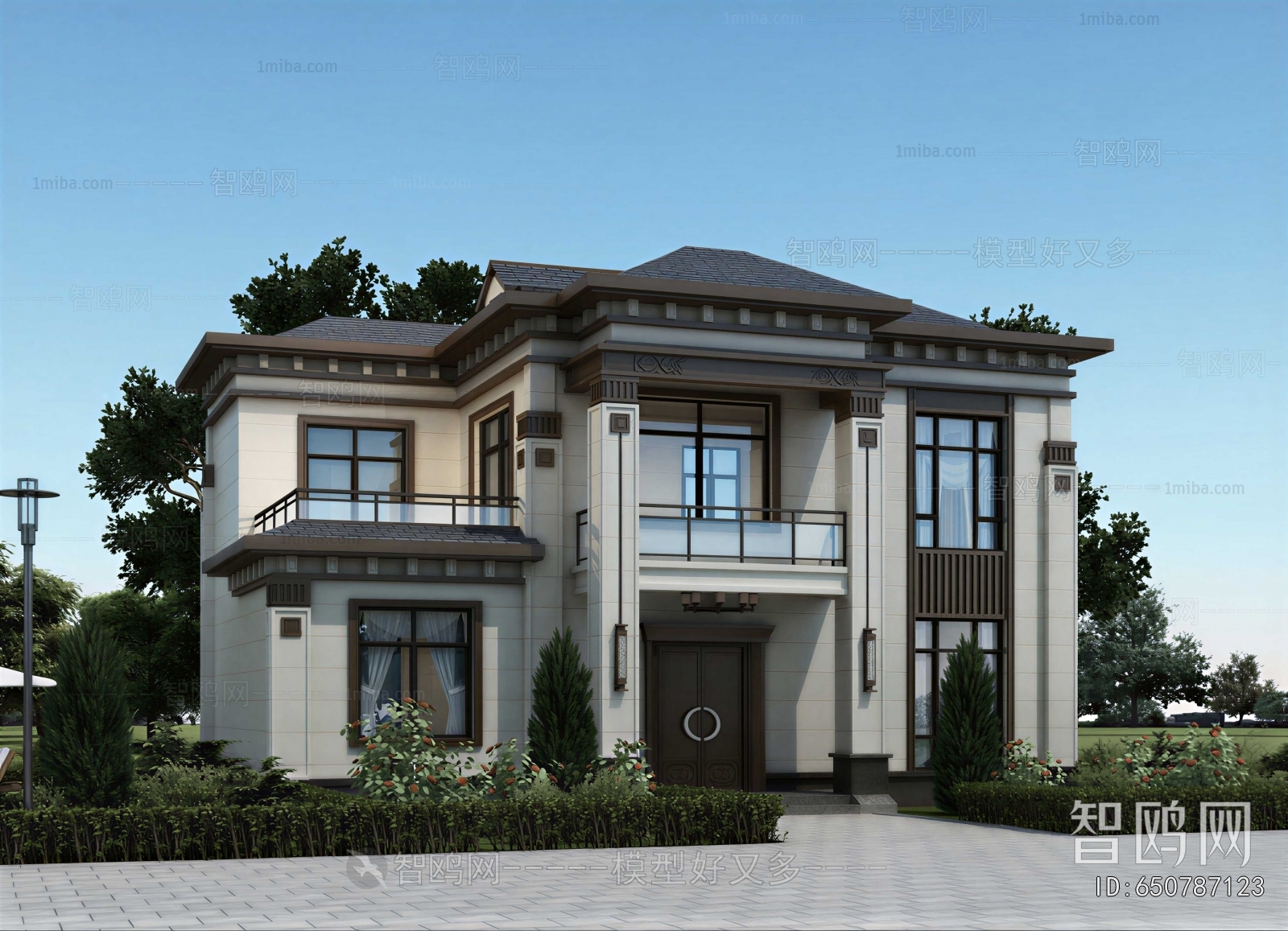 New Chinese Style Detached Villa