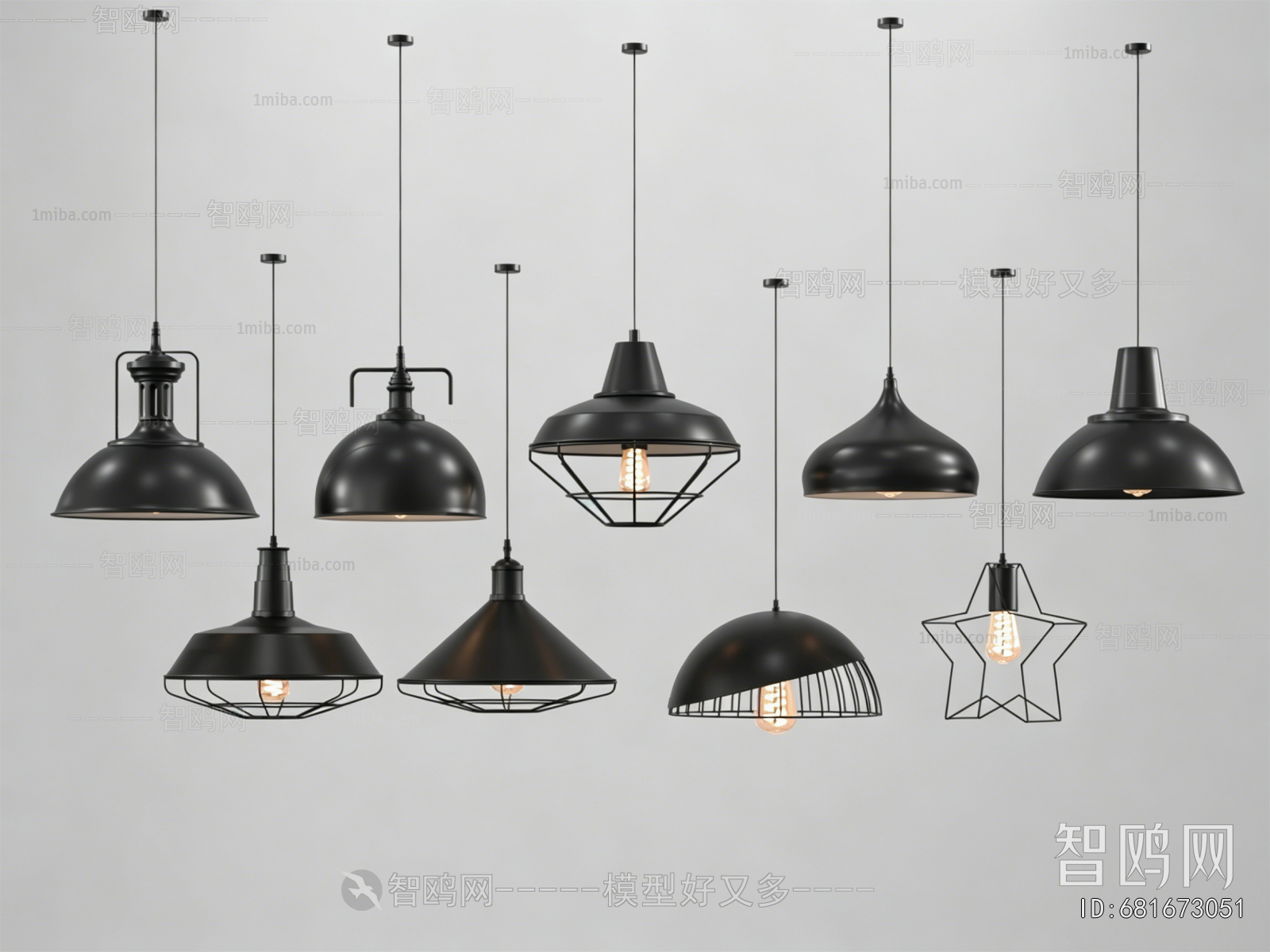 Industrial Style Droplight