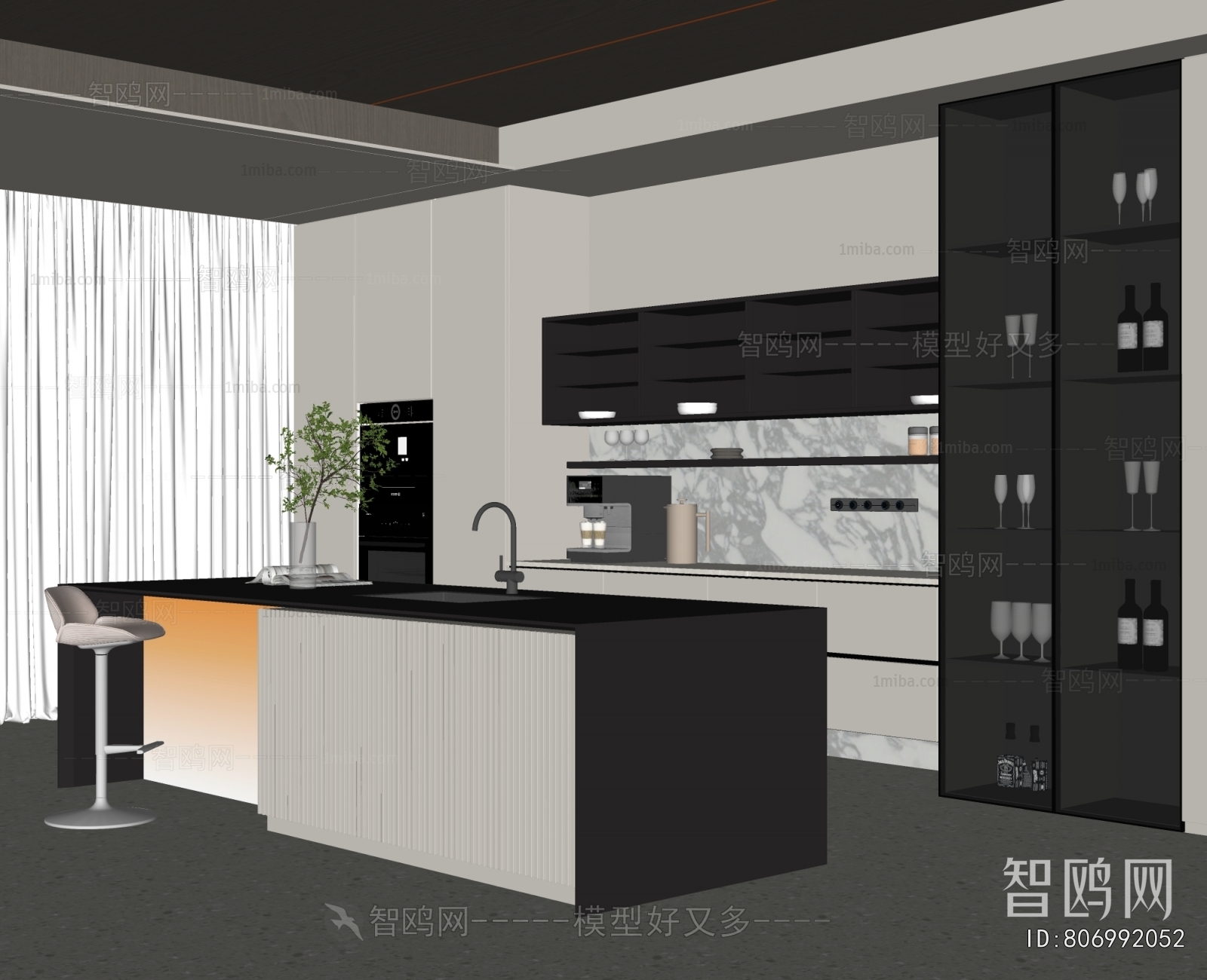 Modern The Kitchen