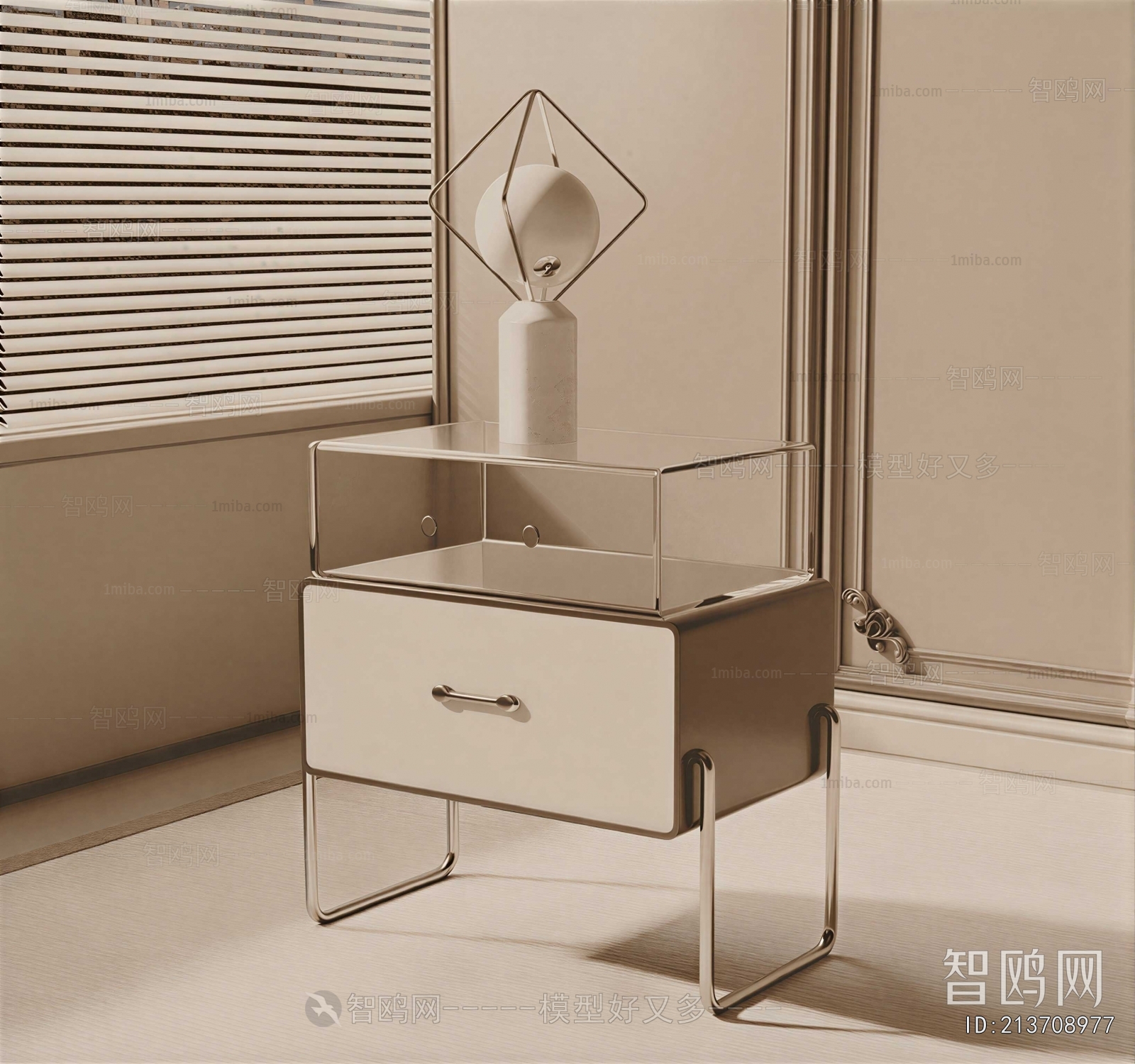 Modern Bedside Cupboard
