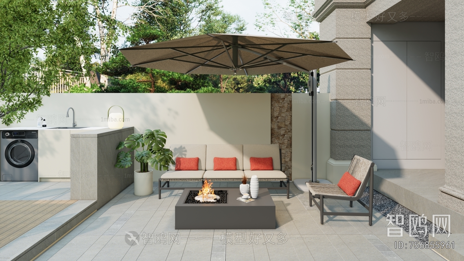 Modern Terrace
