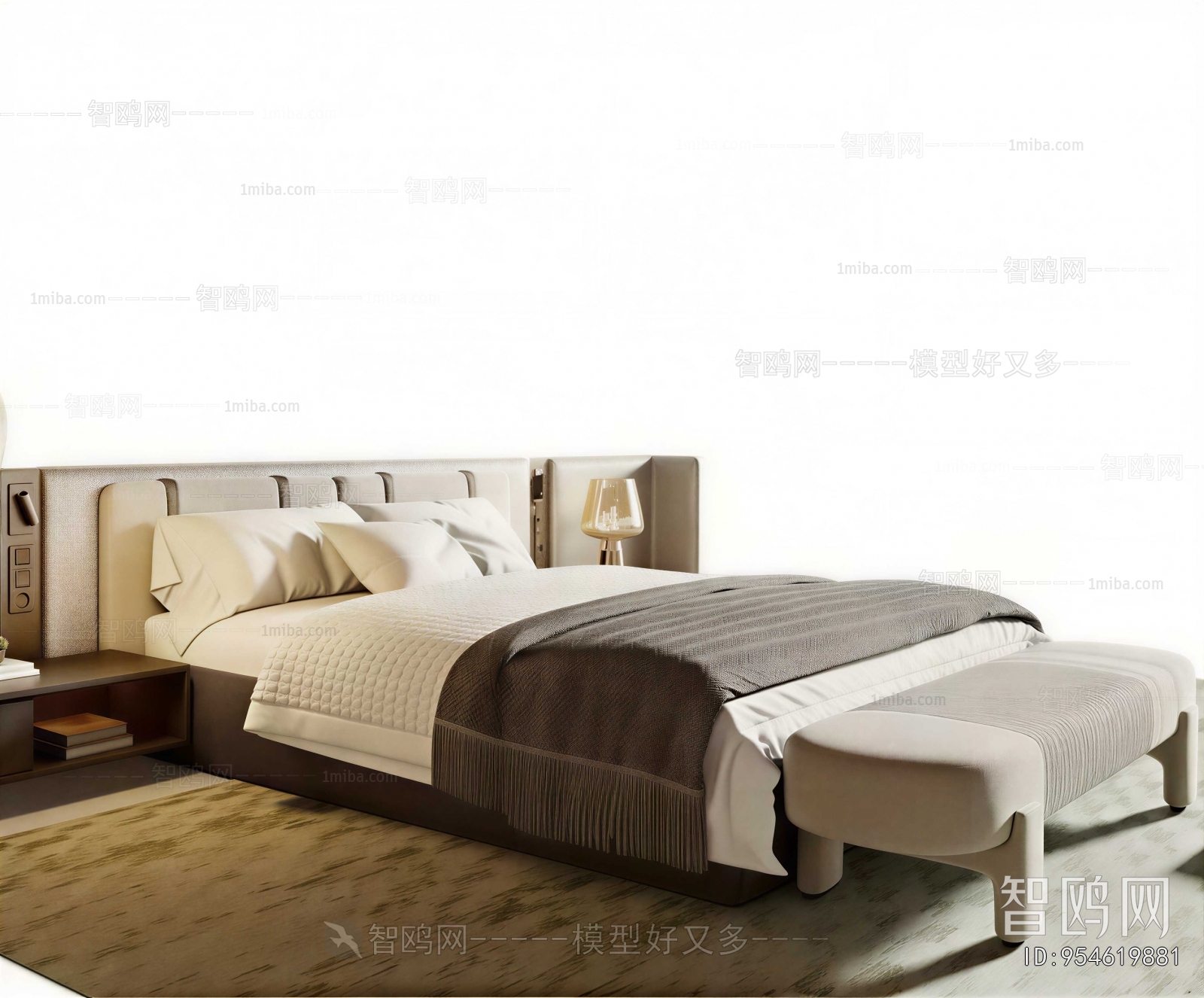 Modern Double Bed