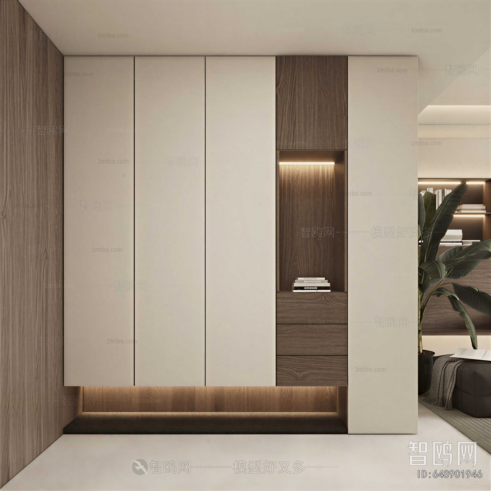 Modern Shoe Cabinet