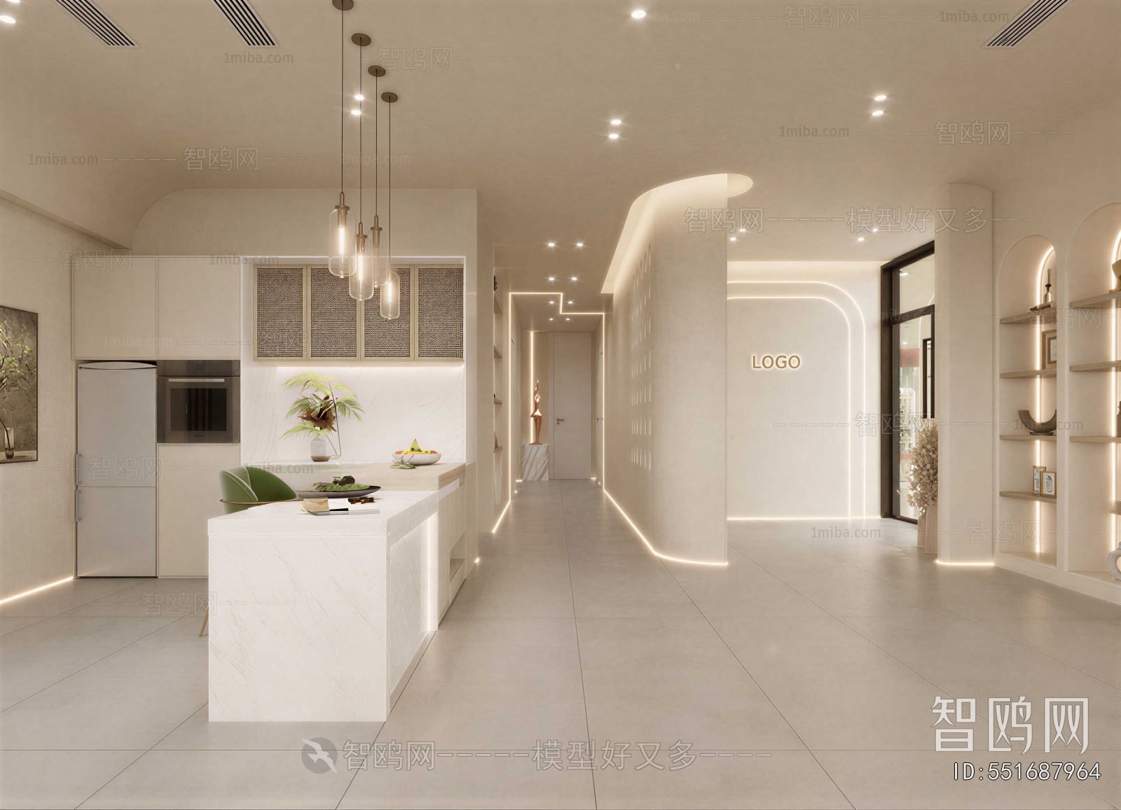 Modern The Kitchen