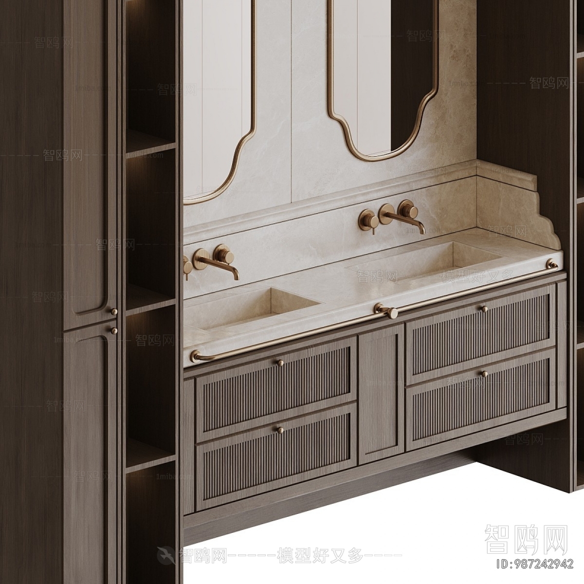 Modern Bathroom Cabinet