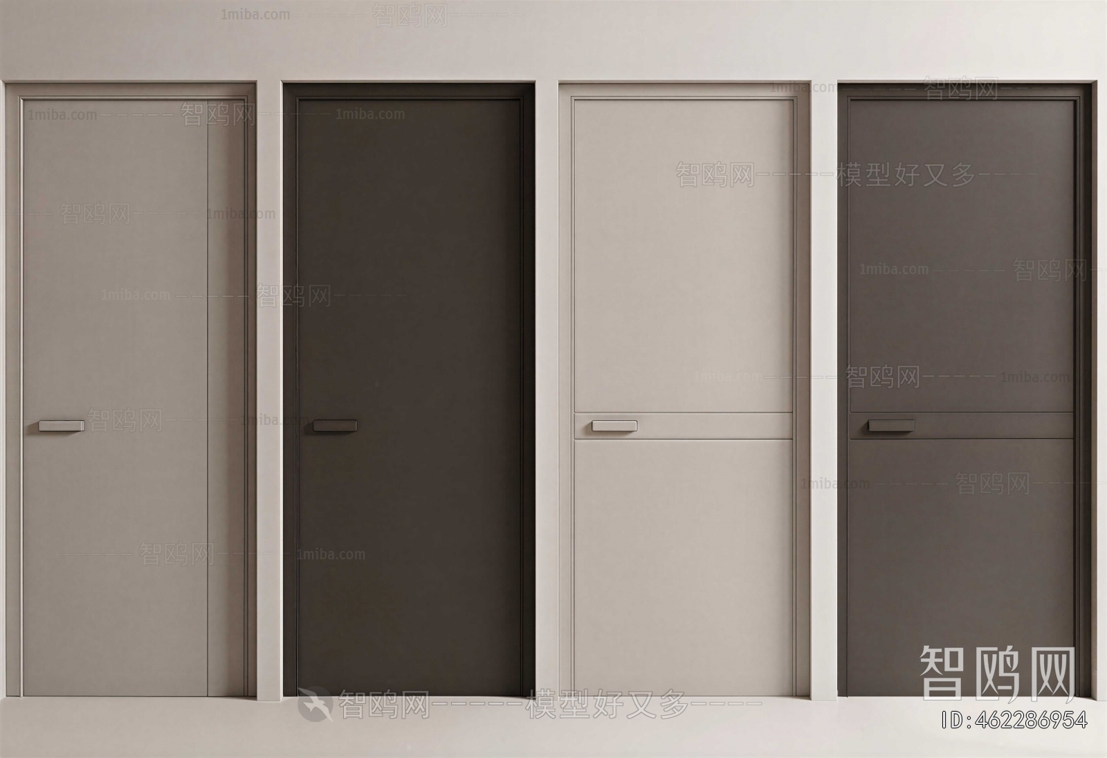 Modern Single Door