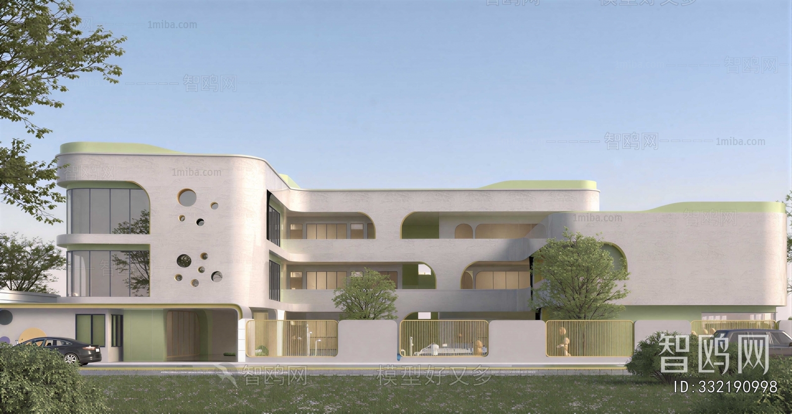 Modern Building Appearance