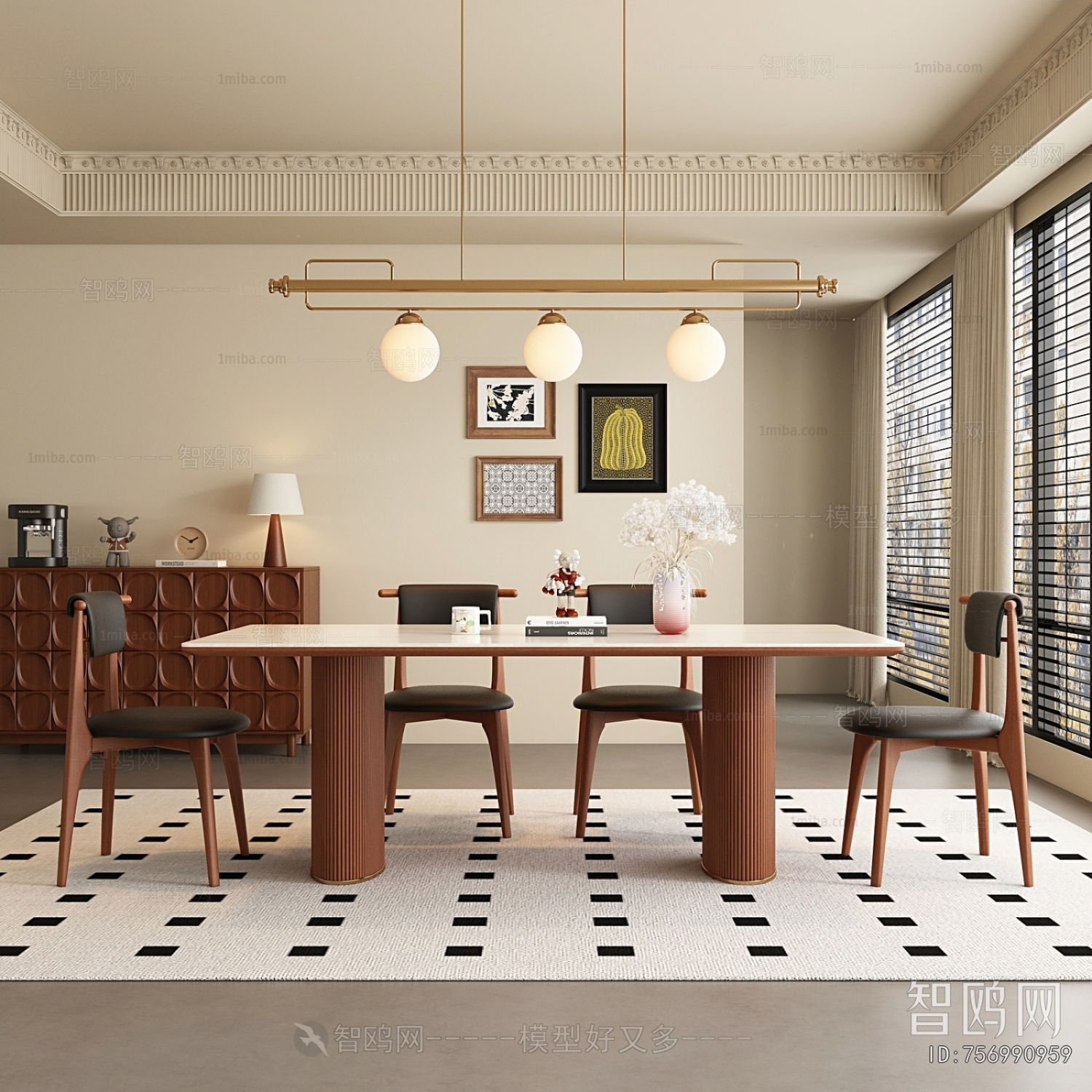 French Style Dining Room