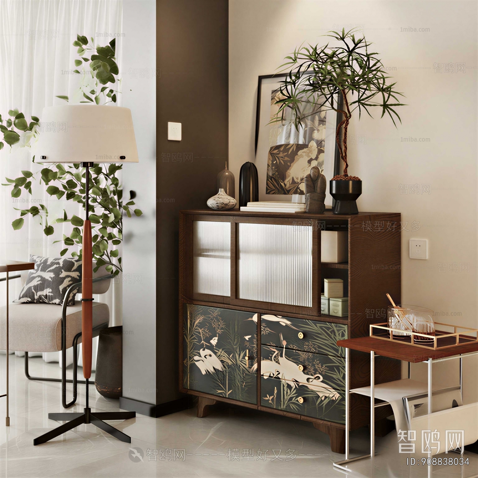 Modern Side Cabinet