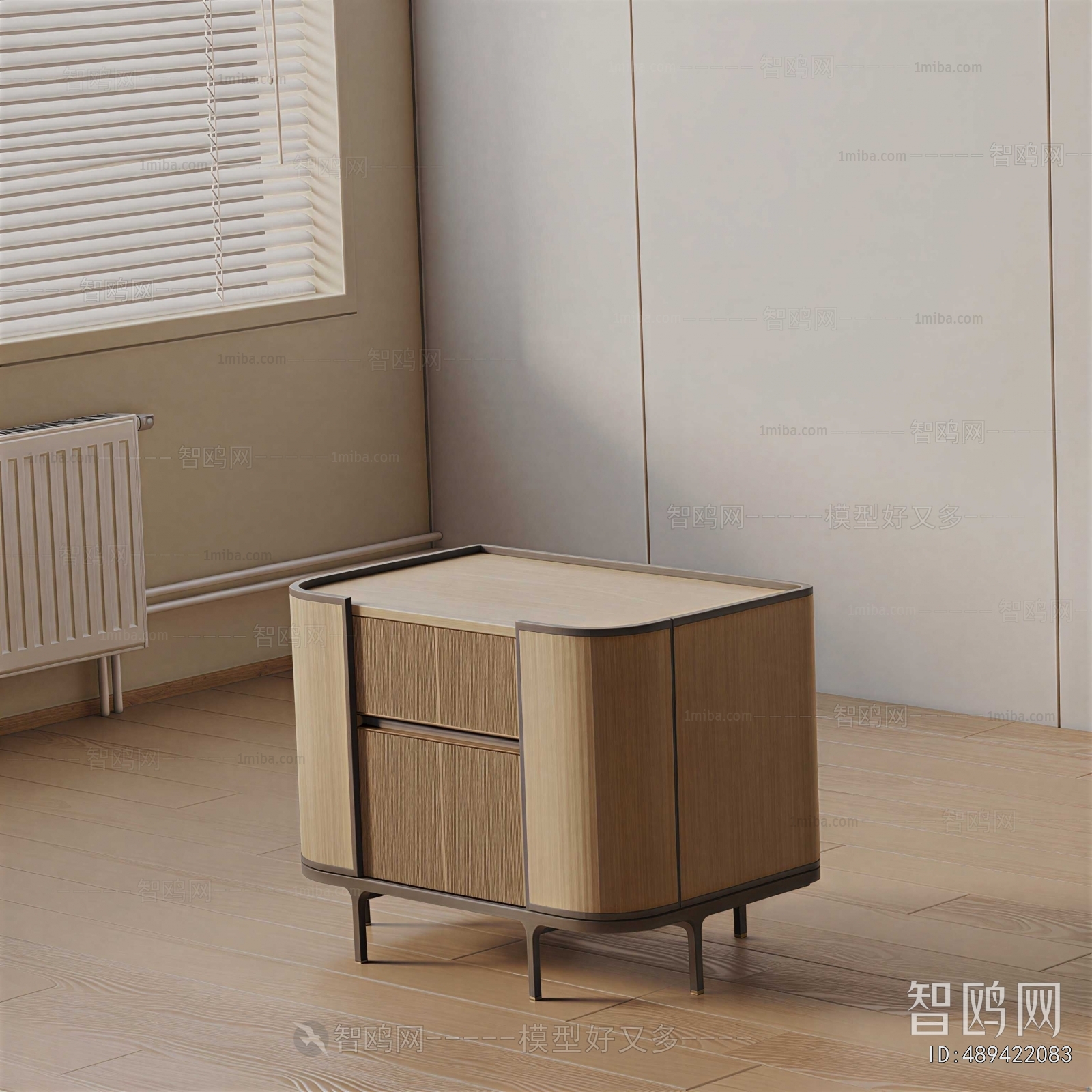 Modern Bedside Cupboard
