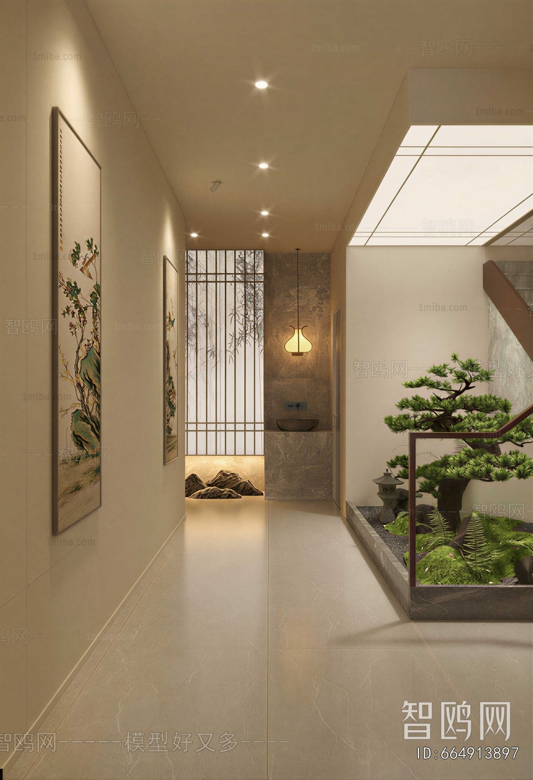 Modern Hallway