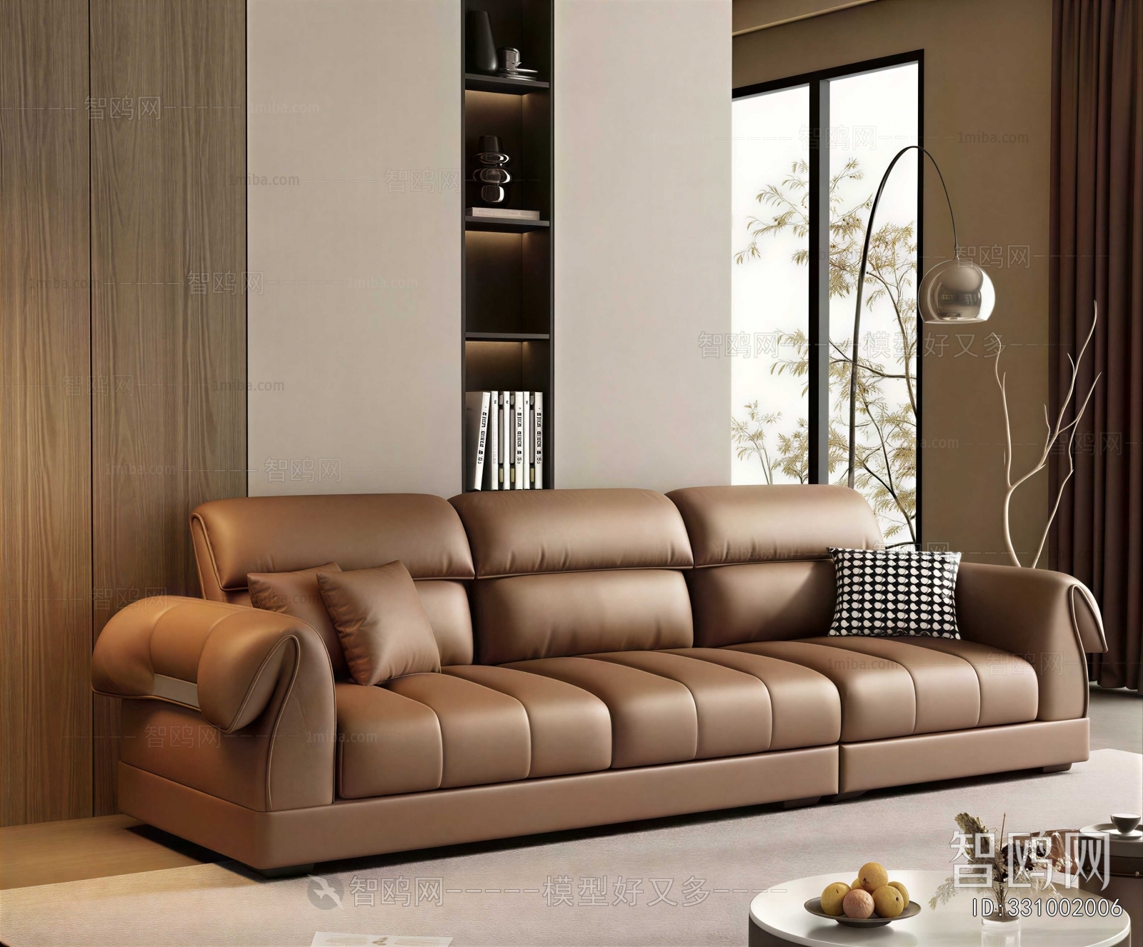 Modern Three-seat Sofa