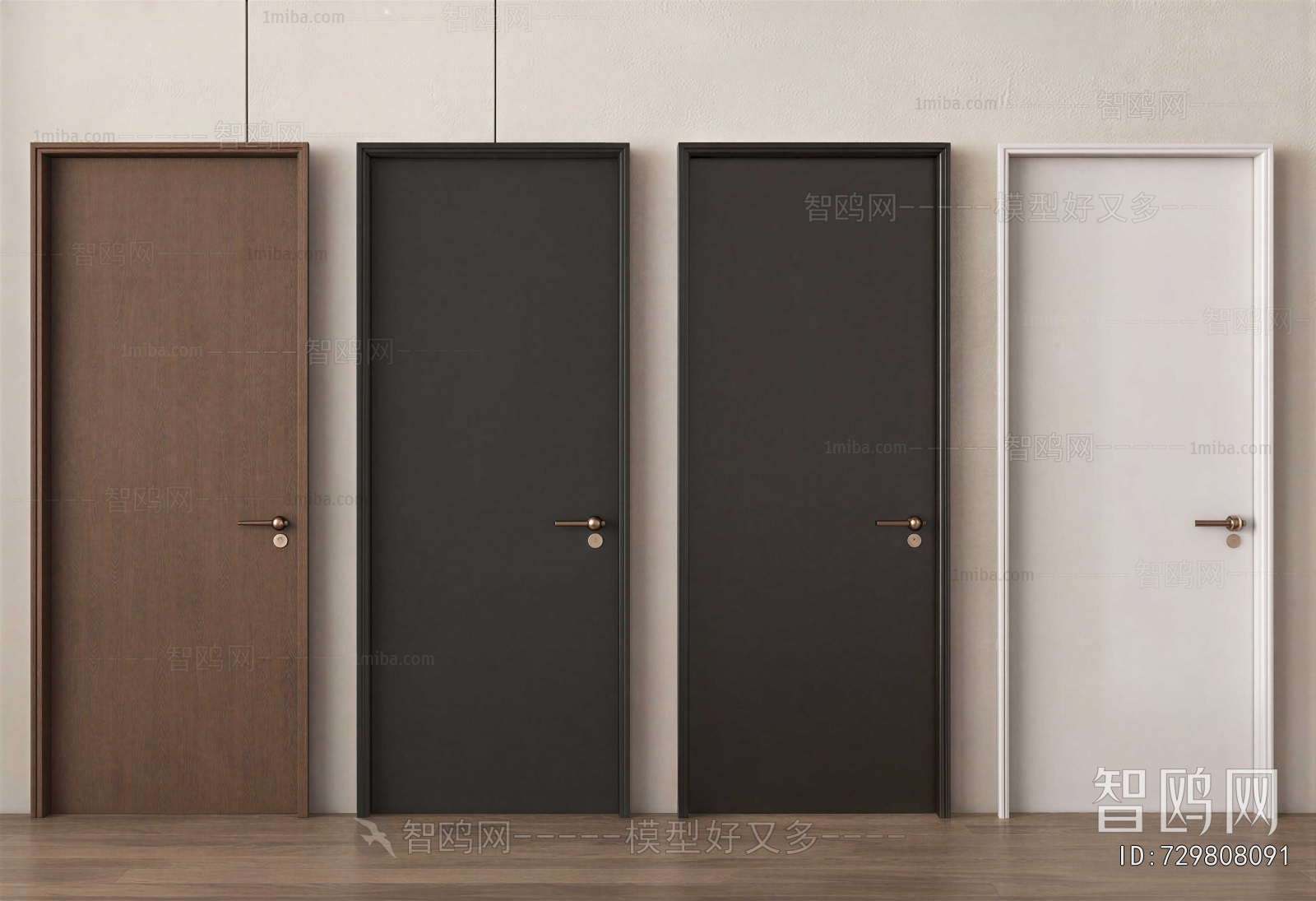 Modern Single Door