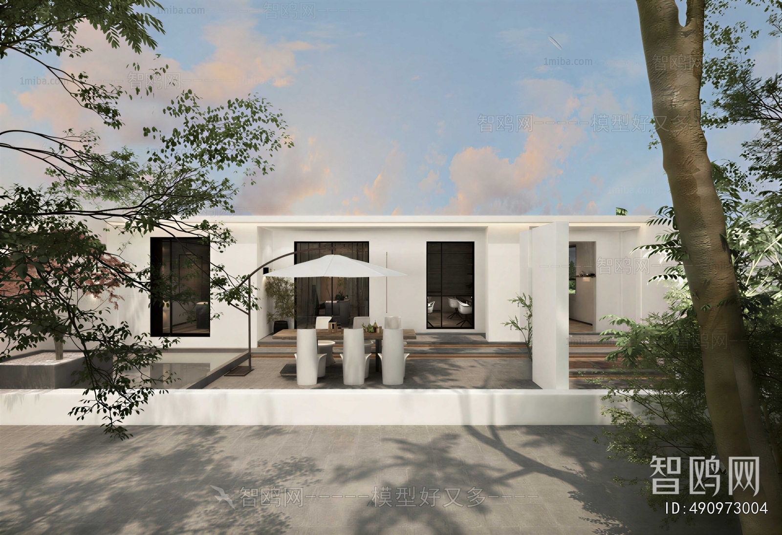 Modern Building Appearance