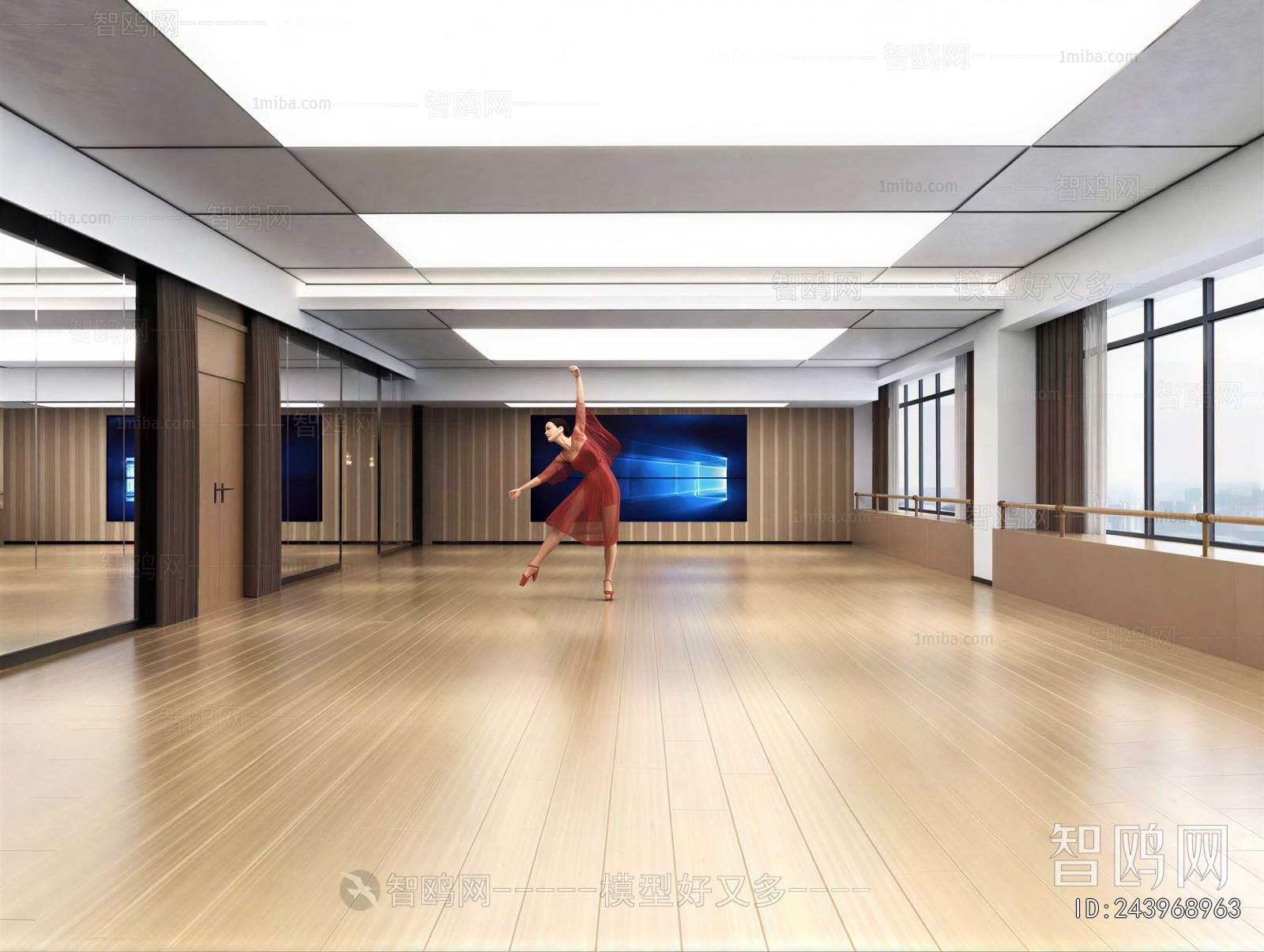 Modern Dance Classroom
