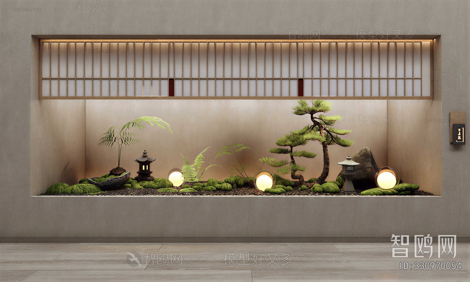 New Chinese Style Plant Landscaping