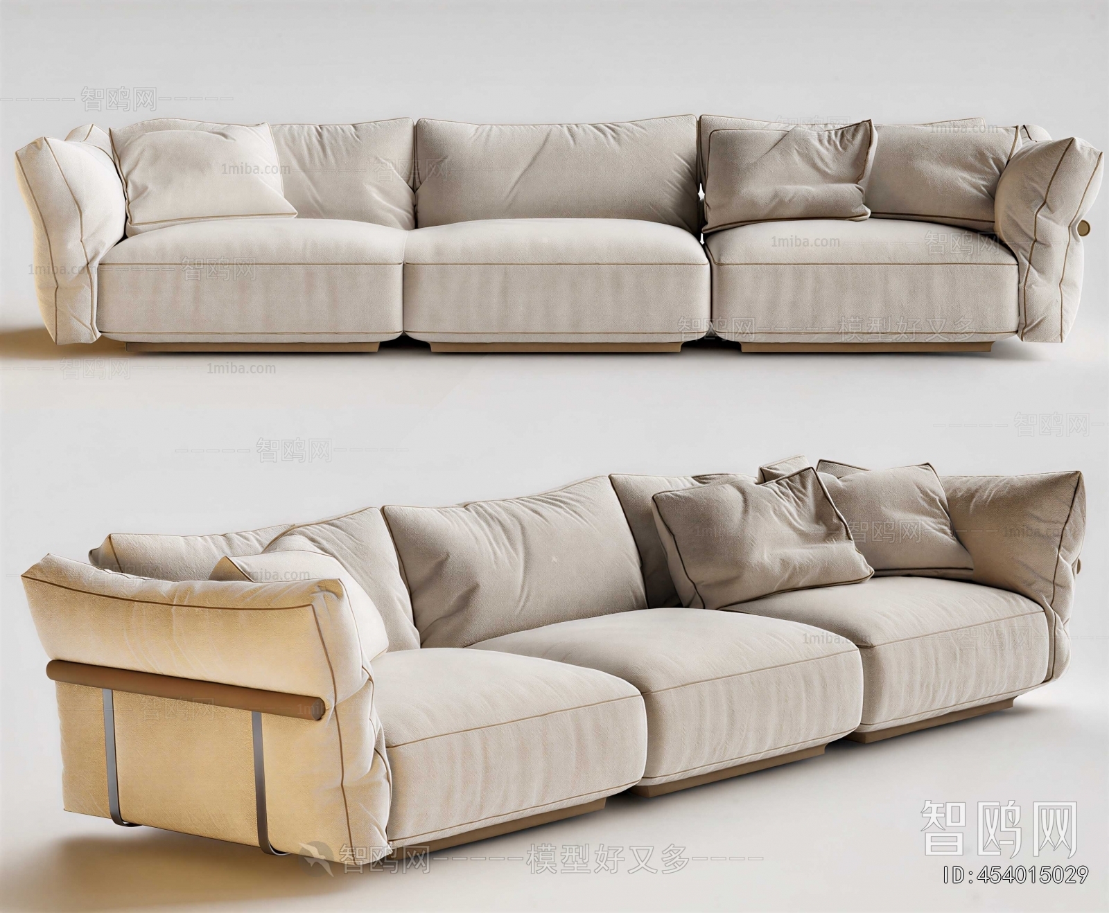 Modern Three-seat Sofa