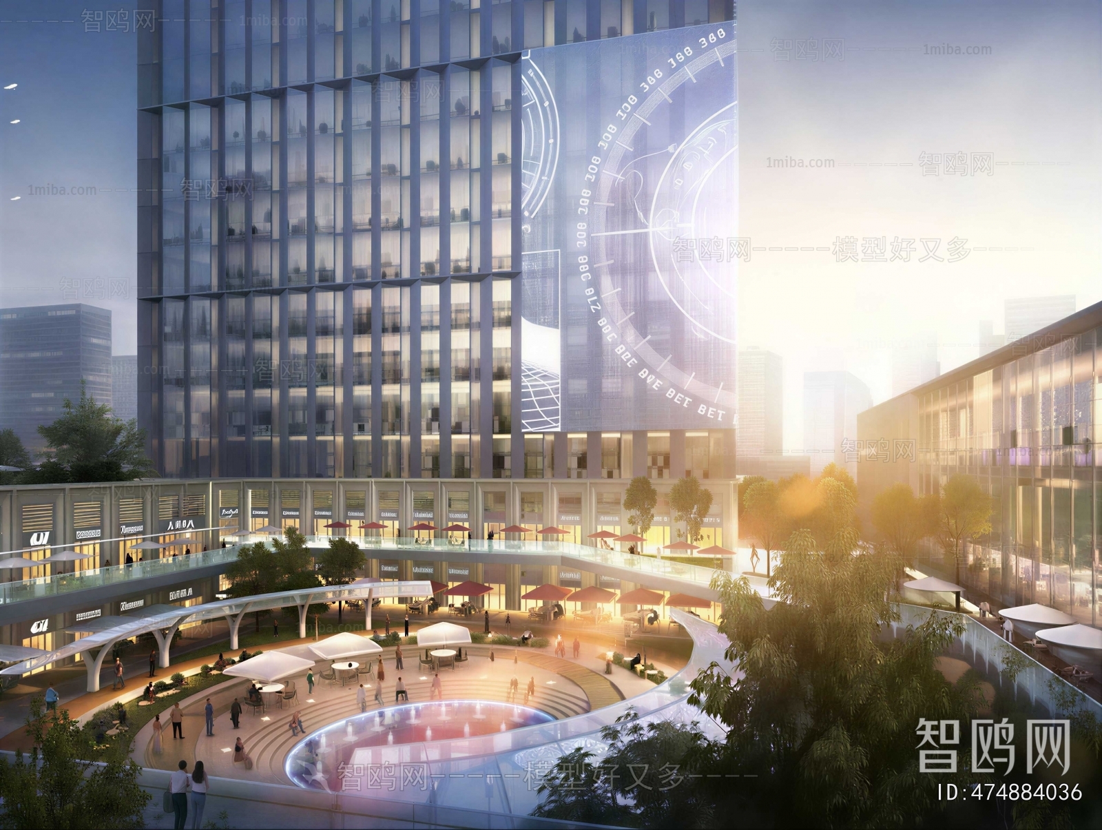 Modern Building Appearance