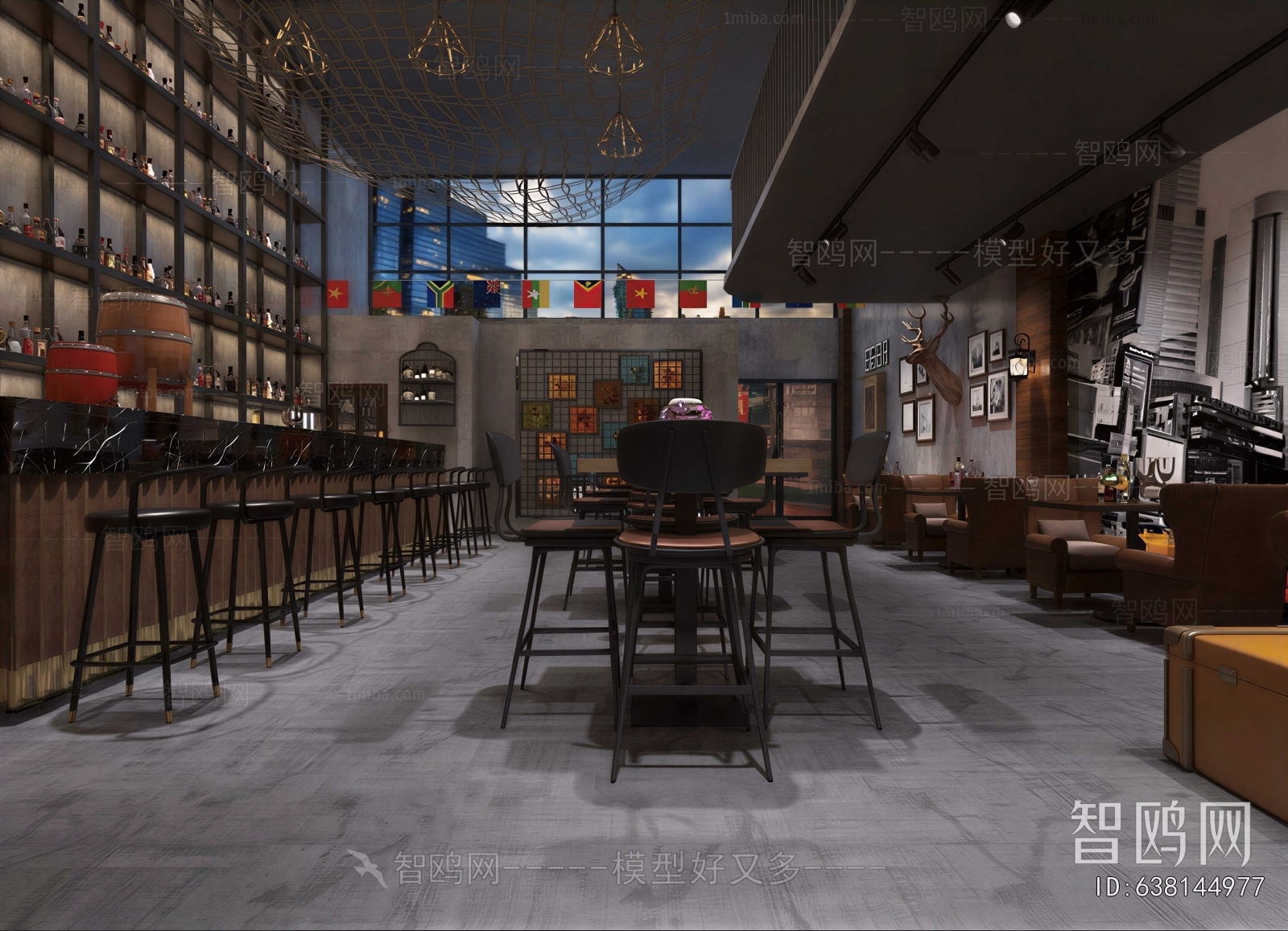 Industrial Style Restaurant