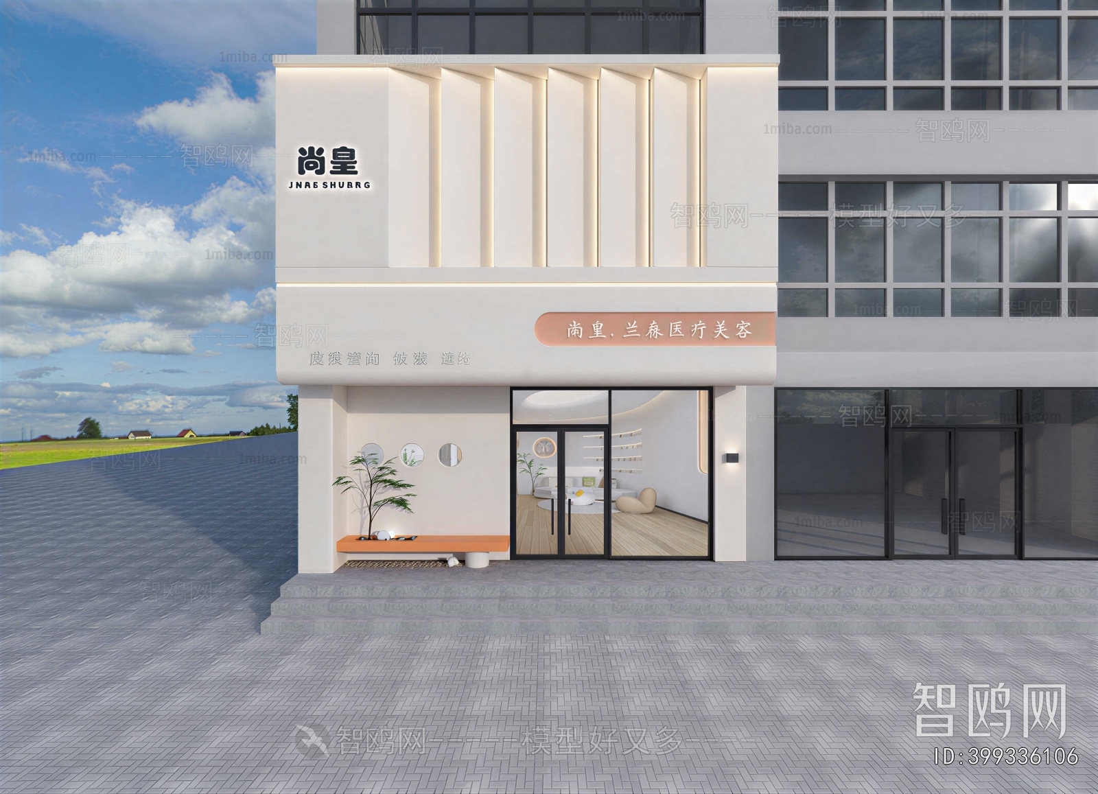 Modern Facade Element