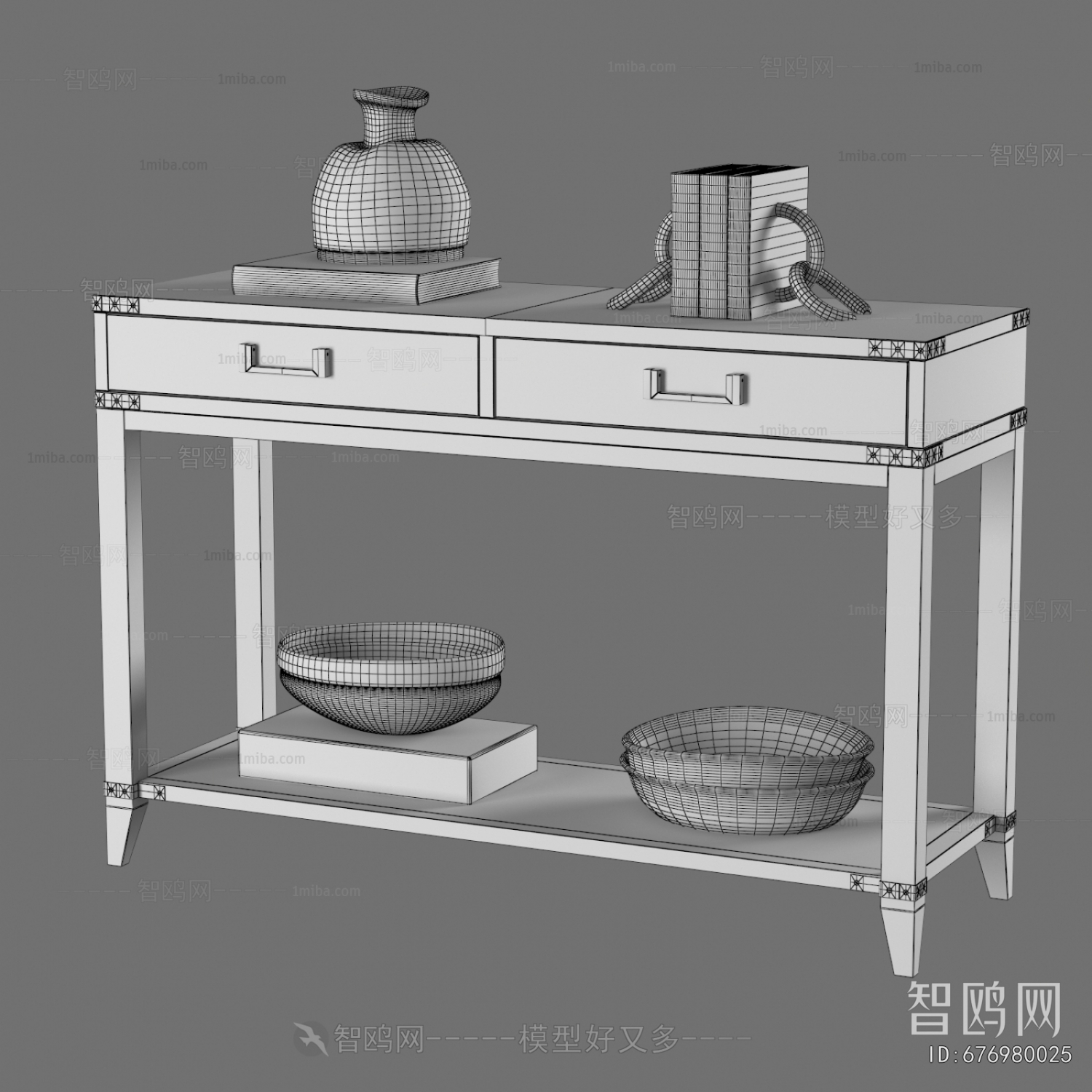 New Chinese Style Console