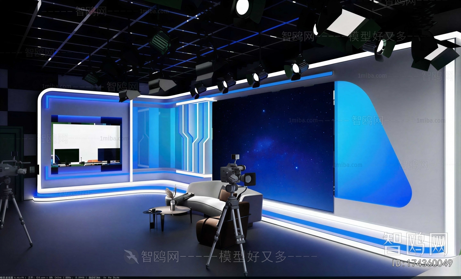 Modern Studio/Recording Studio/Live Room