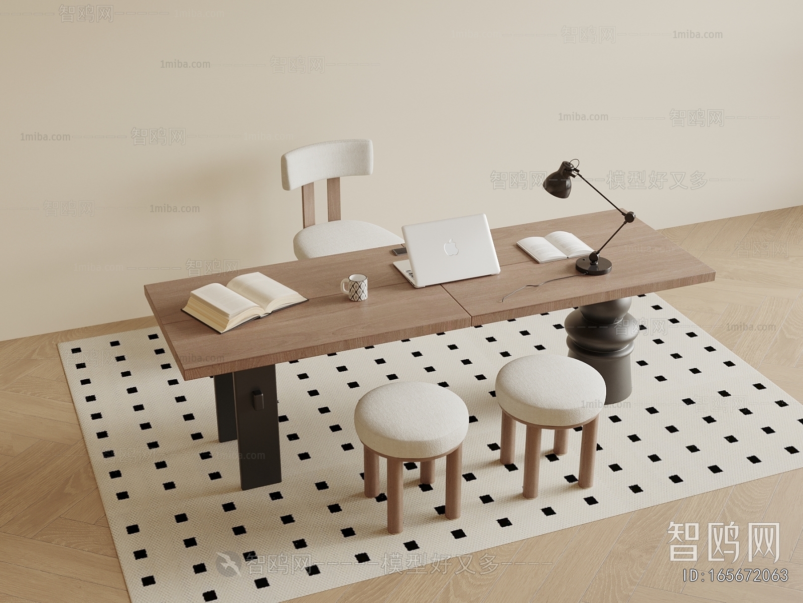 Modern Computer Desk And Chair