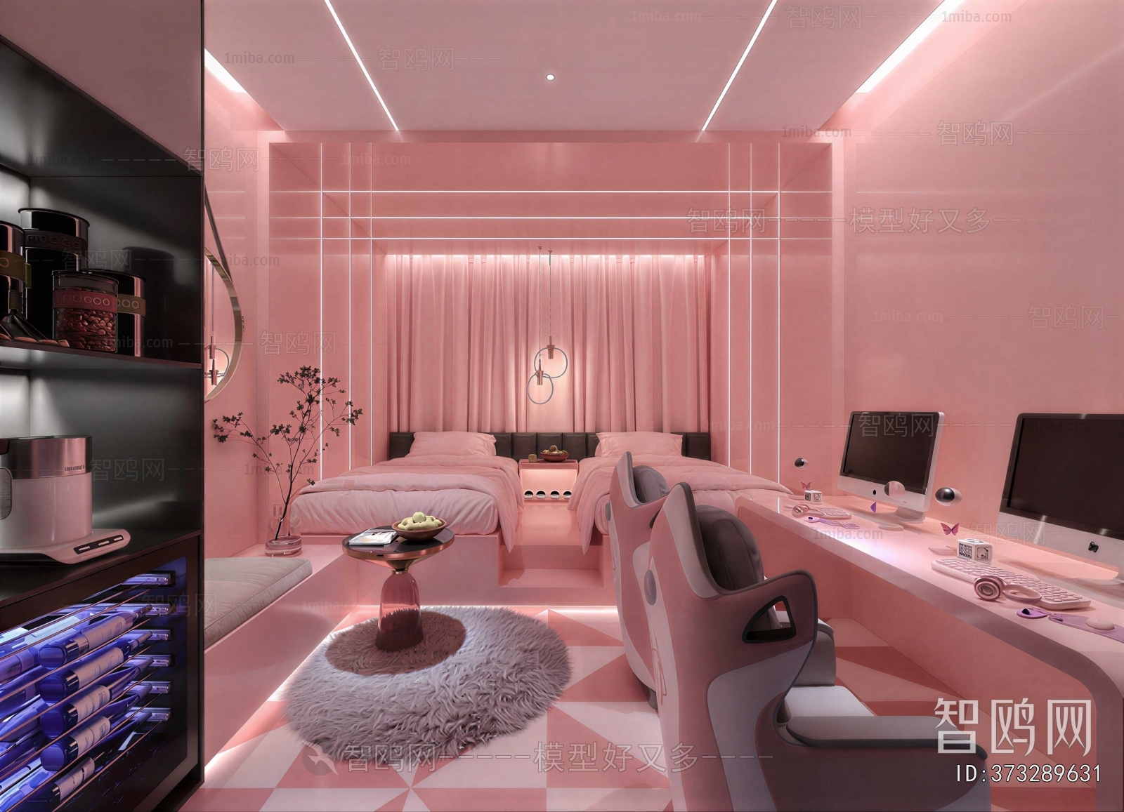 Modern Guest Room