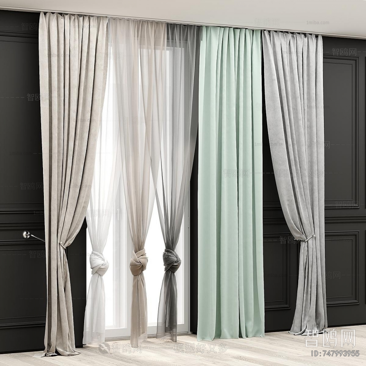 Modern The Curtain