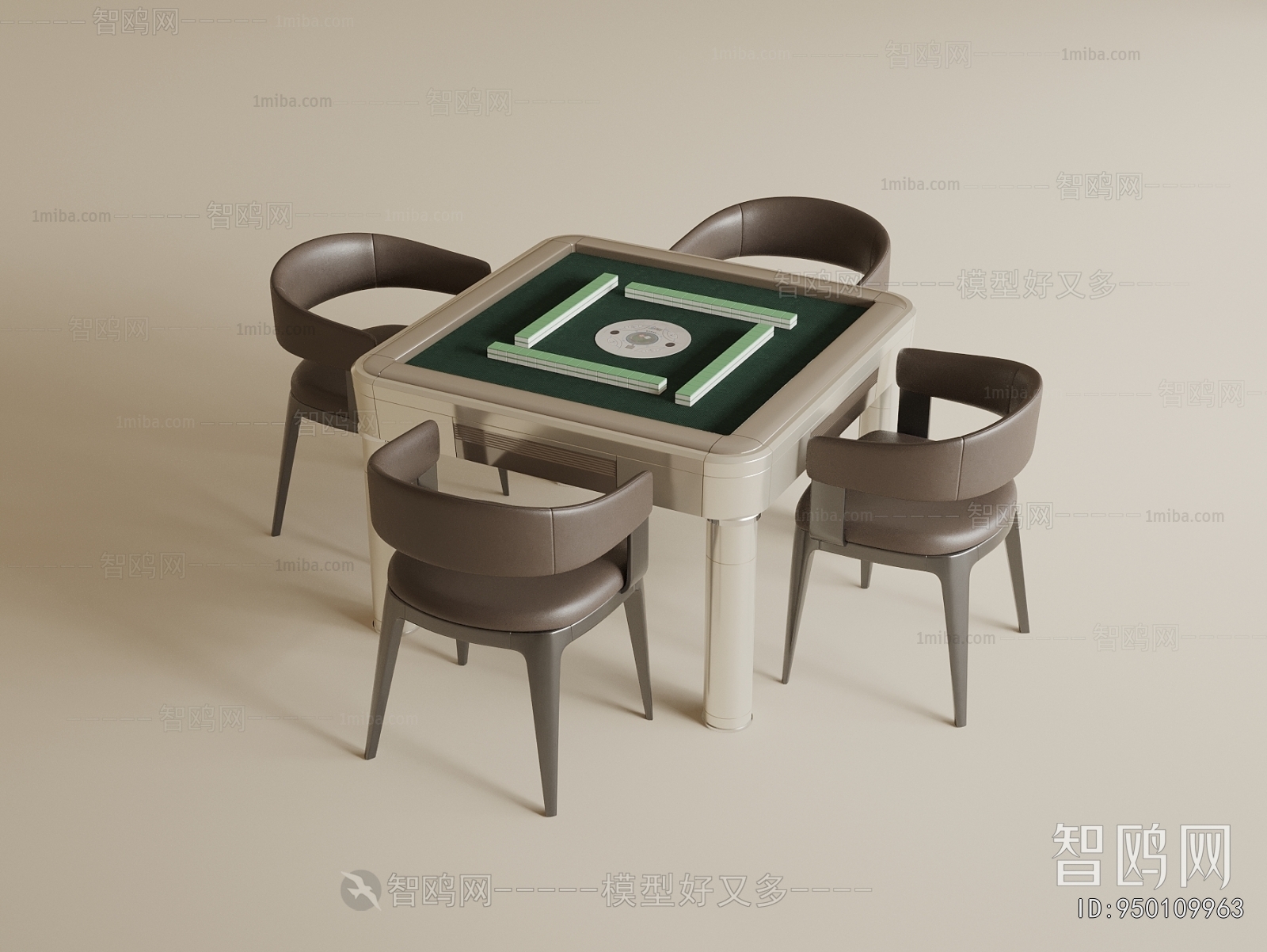 Modern Mahjong Tables And Chairs