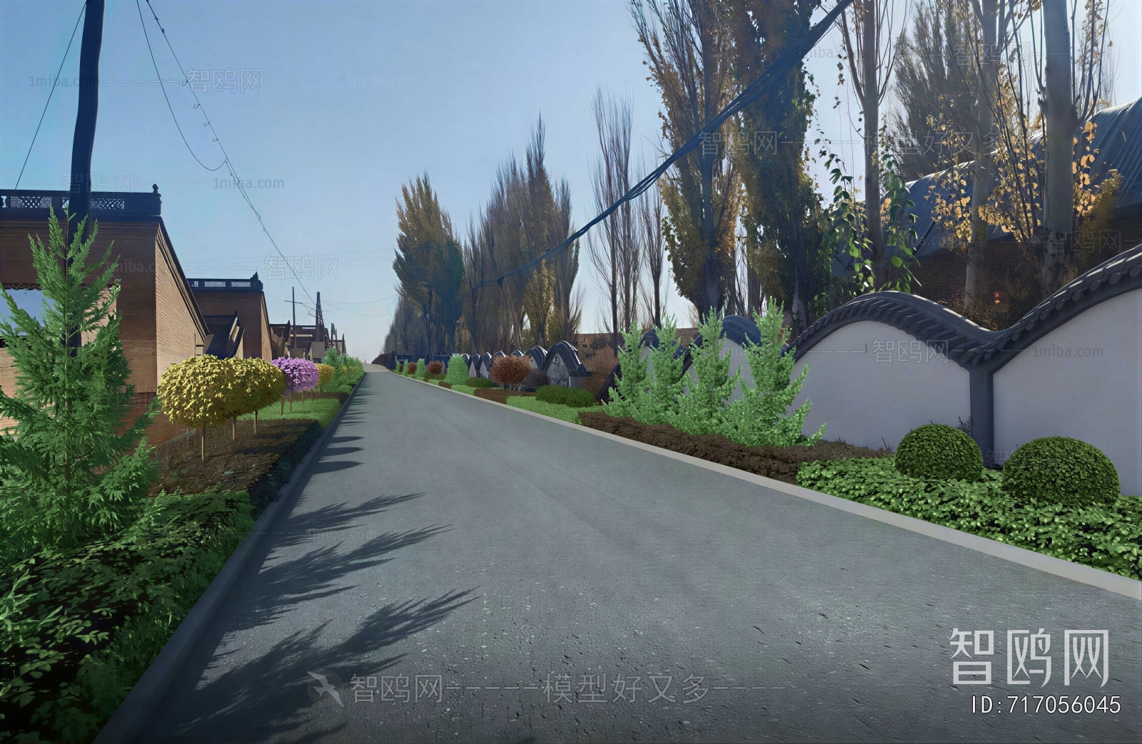 New Chinese Style Road