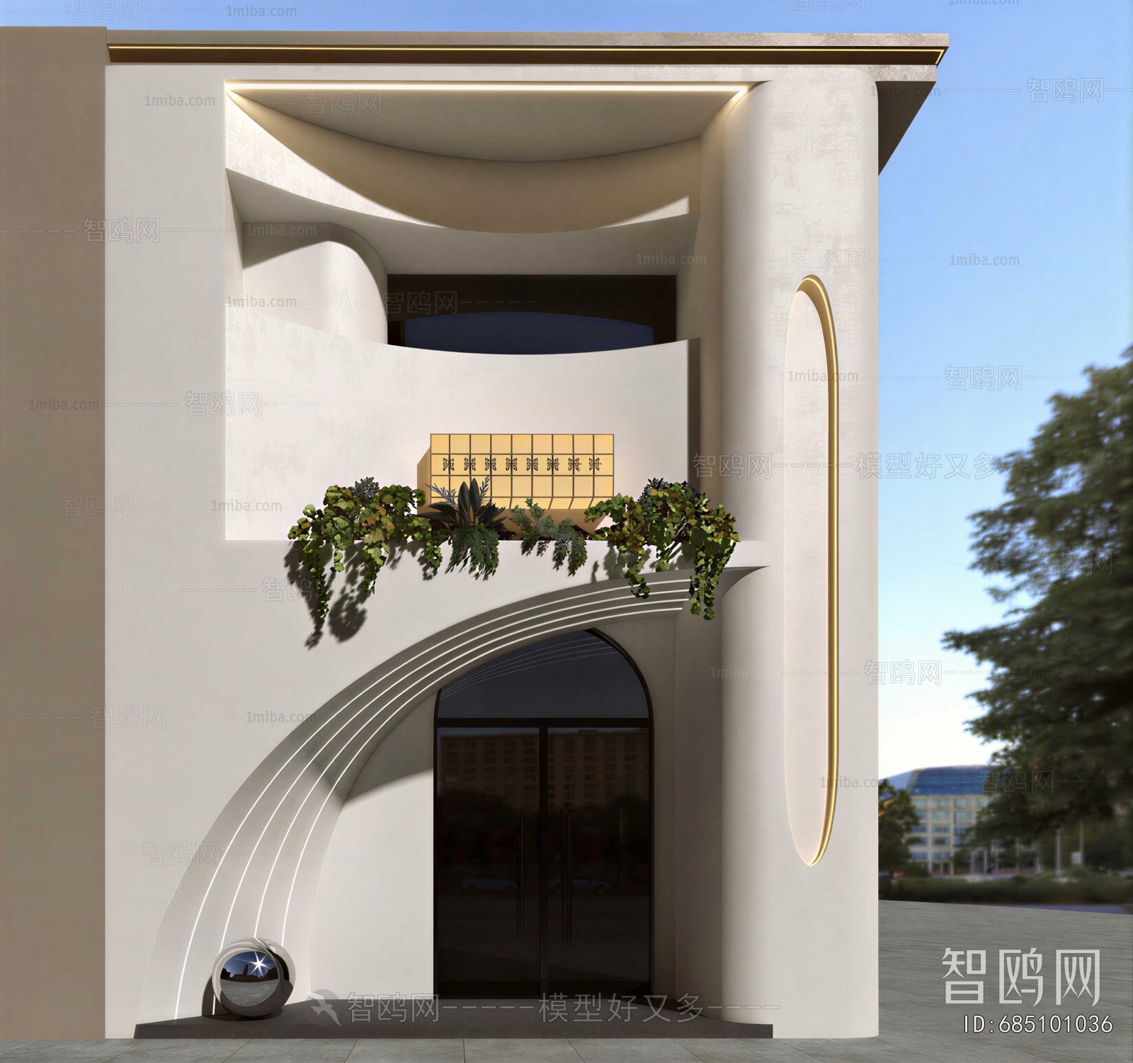 Modern Facade Element